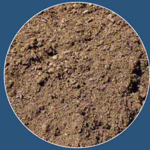 Topsoil for landscaping, perfect for planting and garden bed preparation.